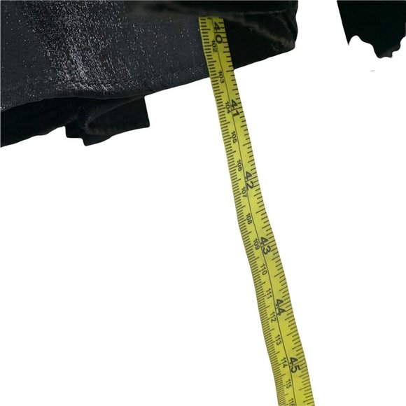 Vintage 90s Heart Moon Star Shimmer Iridescent Formal Skirt Medium - Picture 8 of 8